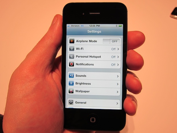Verizon Announces iPhone Personal Hotspot Pricing