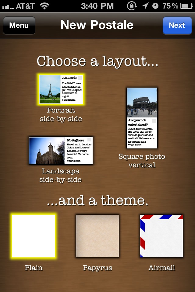 Postale Makes It Easy To Send Digital Postcards From Your iPhone