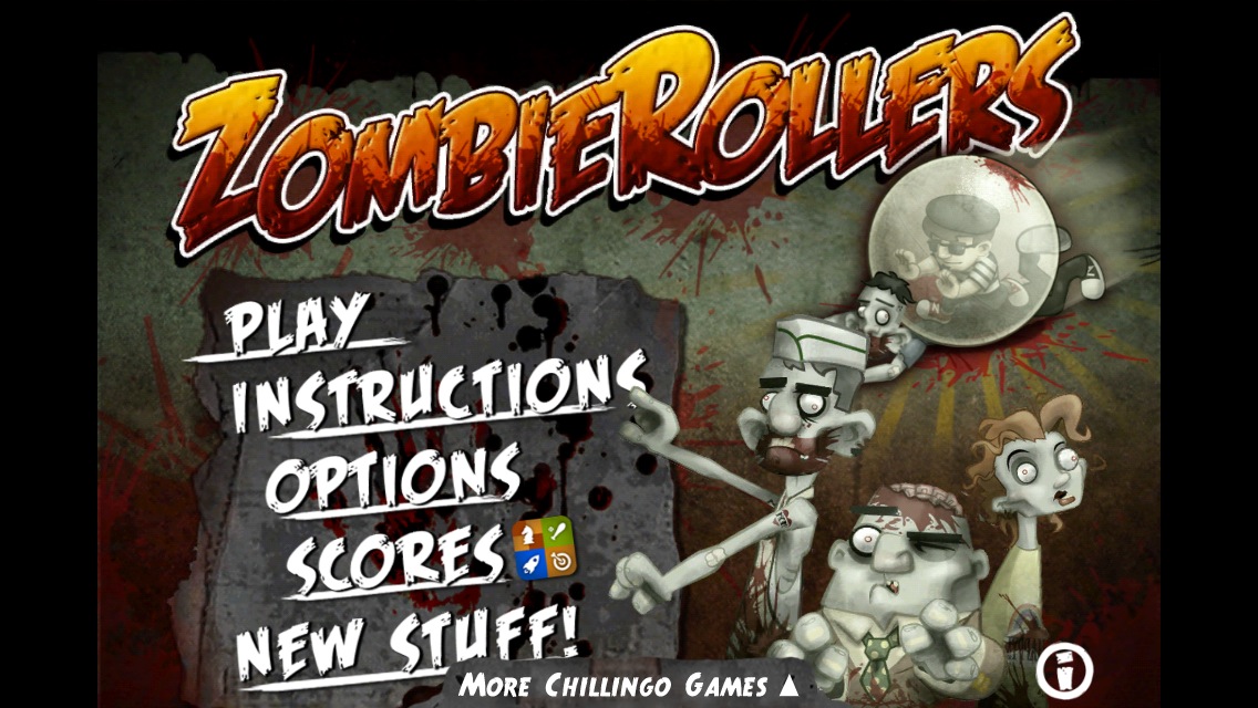 Kill Zombies By Running Them Over With A Giant Ball In Zombie Rollers