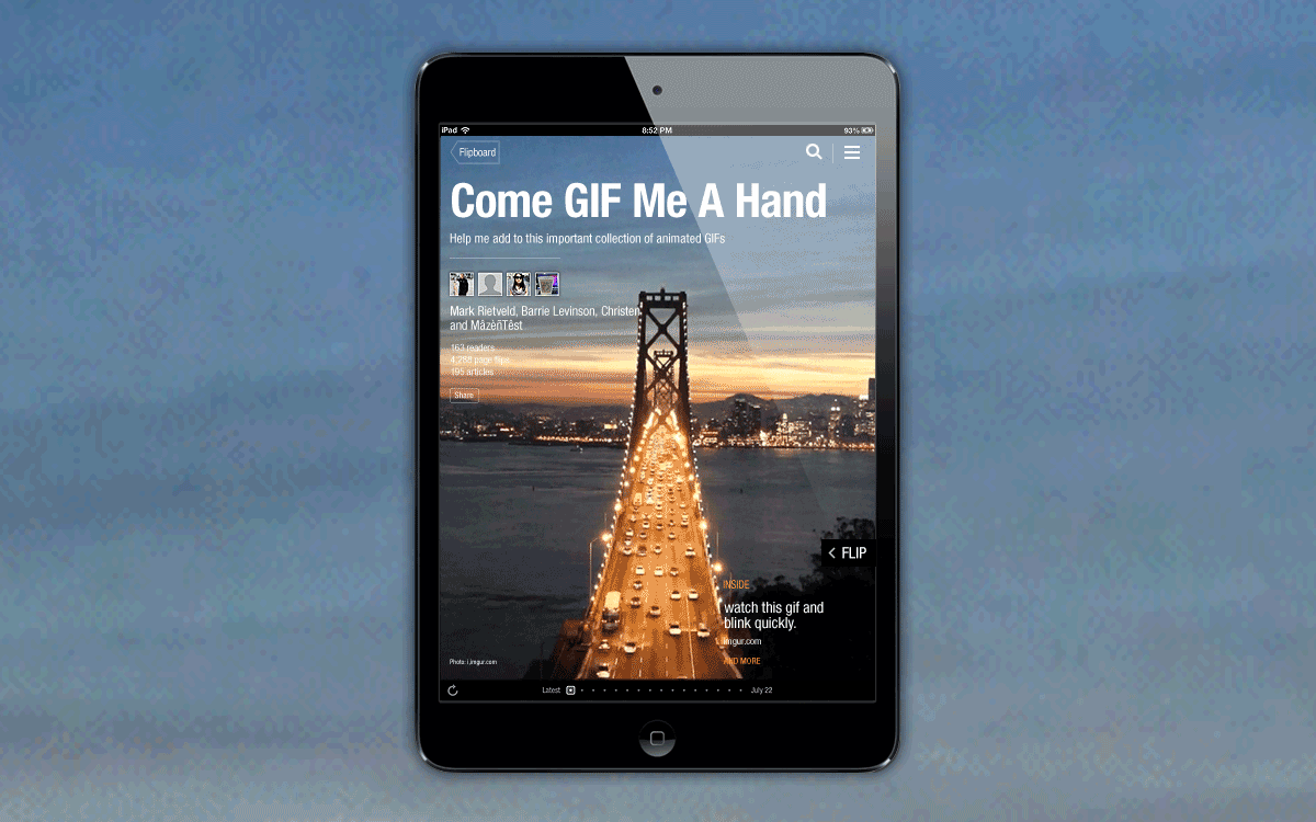 GIF It Up For Flipboard Popular Social Magazine App Updated With GIF Support