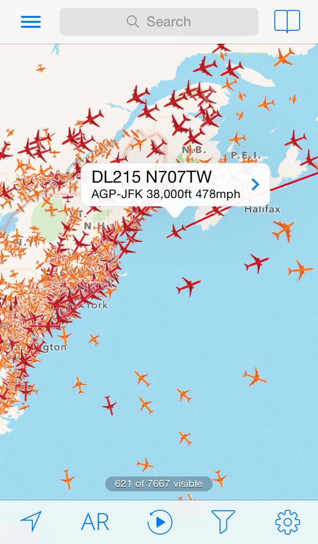 Popular flighttracking app Plane Finder updated with new playback feature