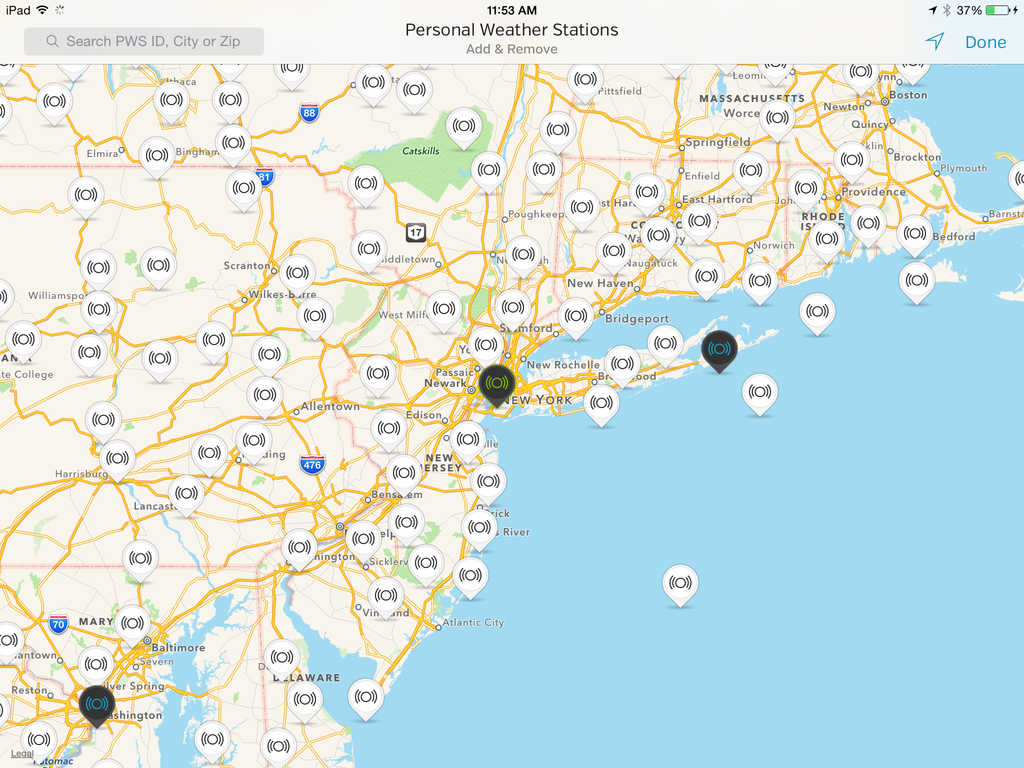 Tap into Weather Underground's PWS network with WunderStation for iPad