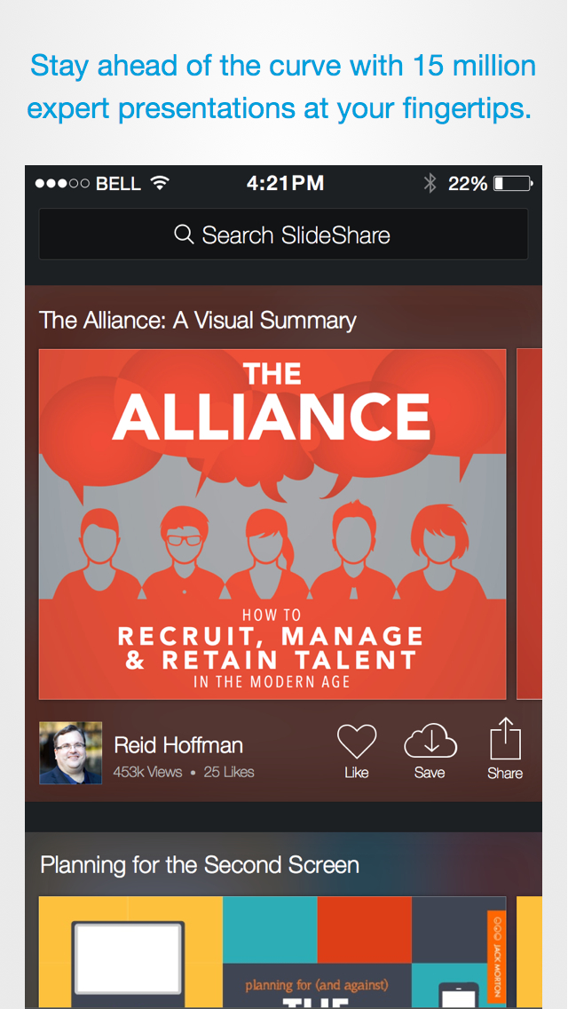 LinkedIn unveils new SlideShare Presentations app for iOS