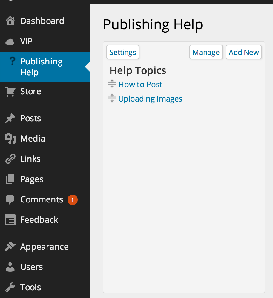 WP Help The Enterprise WordPress CMS WordPress VIP