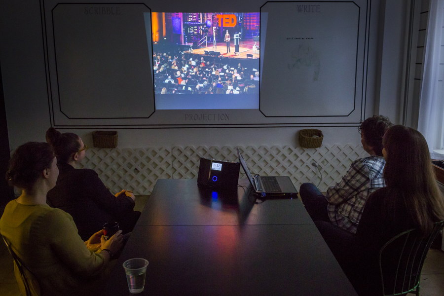 At babysitting service, TED Talk Tuesday changes how business is done