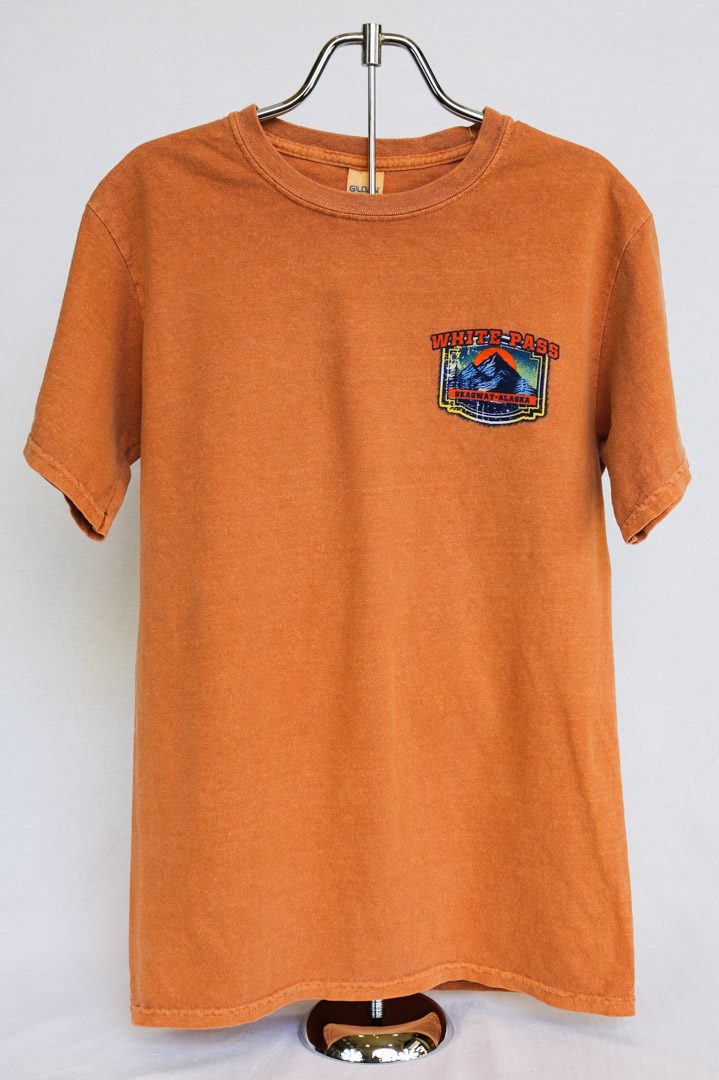 TShirt Red Rock White Pass &amp, Yukon Route Railway