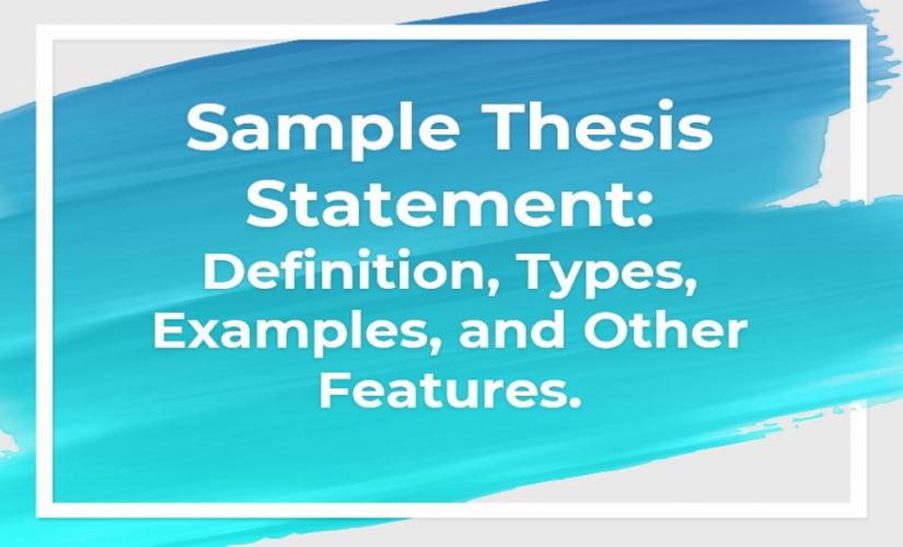 A good thesis statement. Thesis Statement Generator. 20221101
