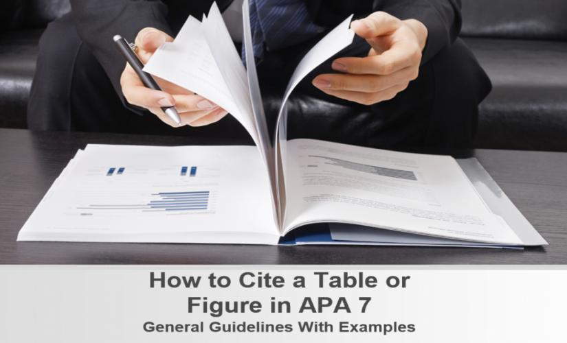 How to Cite a Table in APA 7 With Examples and Explanations Wr1ter