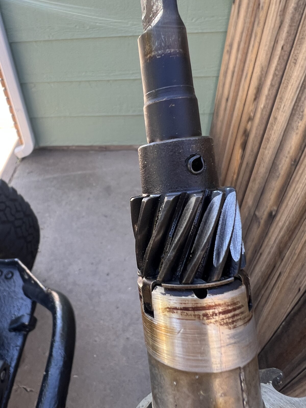 Too much distributor gear wear Jeep Wrangler TJ Forum