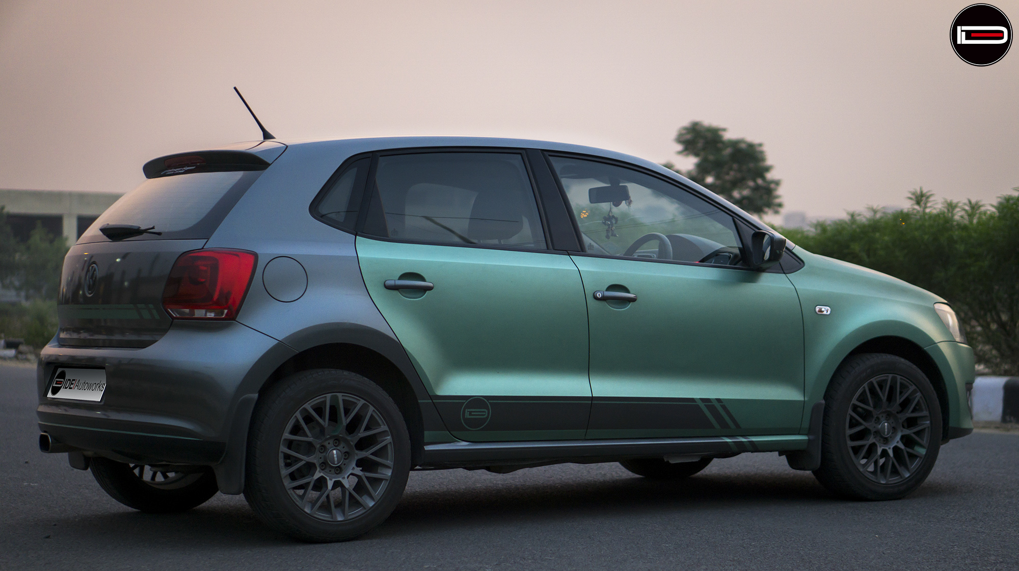 Volkswagen polo green