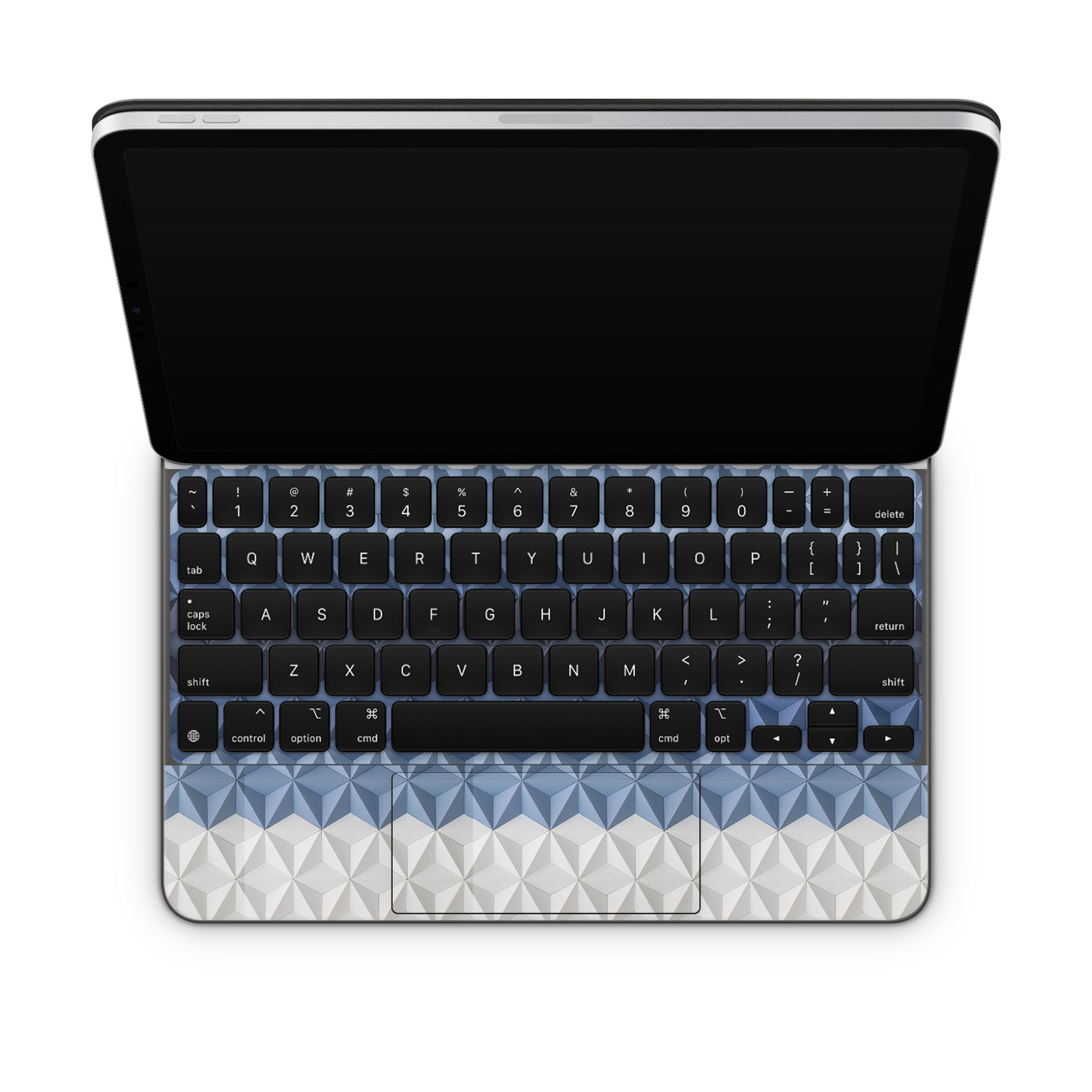 Magic Keyboard IPad Air Gen 4 Arctic Diamonds Skin WrapitSkin The
