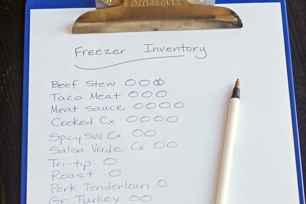 Organize Your Upright Freezer in 4 Steps Wrapped in Rust