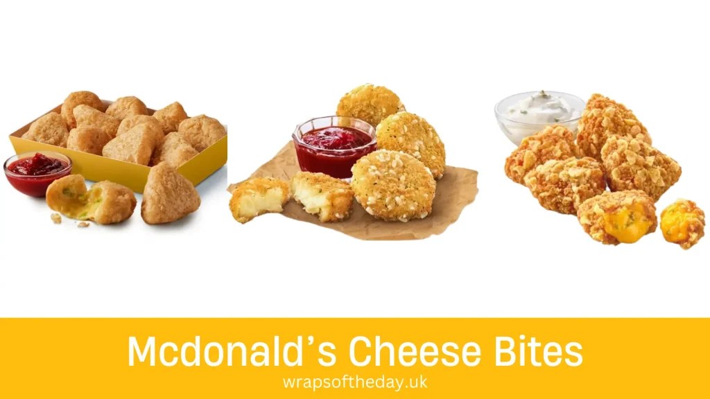 McDonald's Cheese Bites Nacho, Chilli & Cheese Melt Dippers