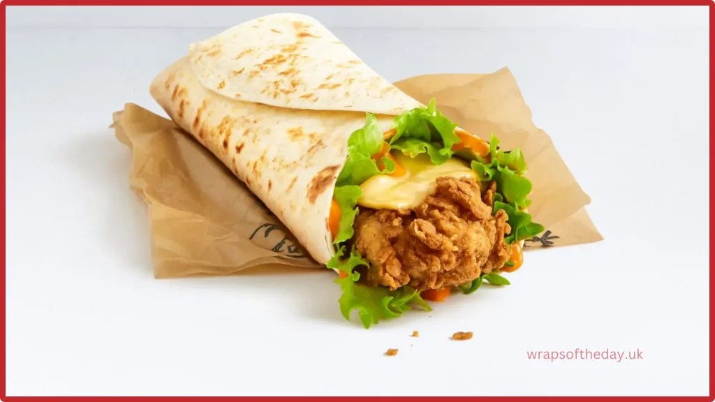 KFC Flamin Wrap Hot Mini Wrap
