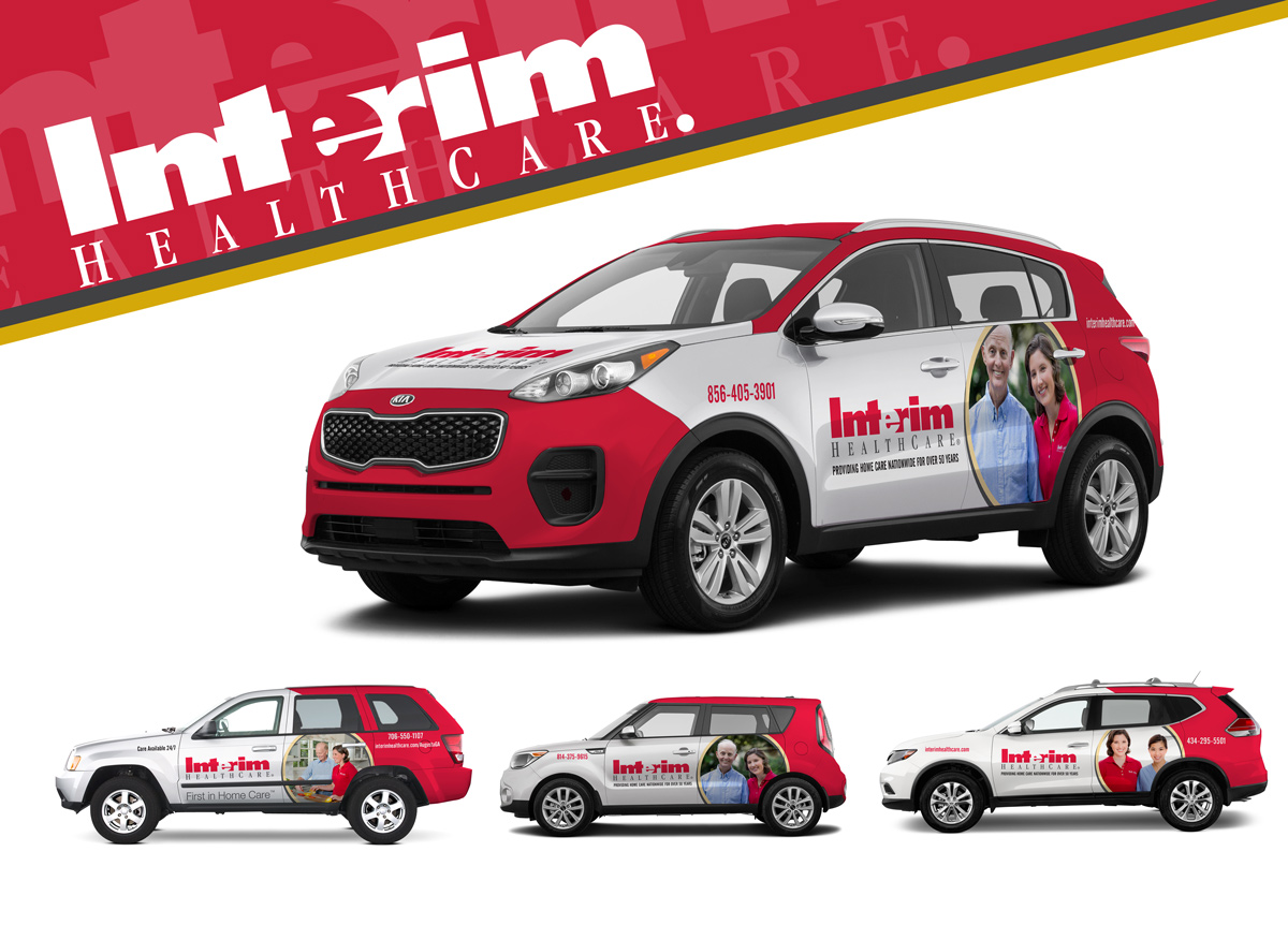 Interm Healthcare Wrap Solutions Vehicle Car Fleet Commerical Vinyl