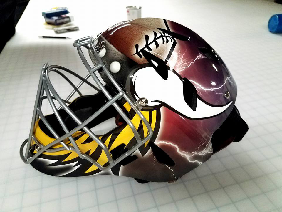 Catcher’s Helmet Wrap WrapThatCar