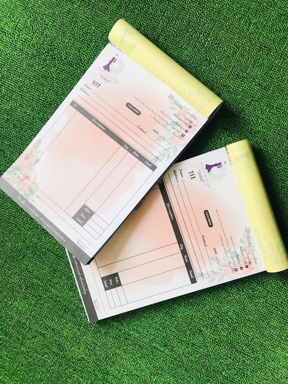 Order Designed Cash Memo Online in Bangladesh WrapUp BD