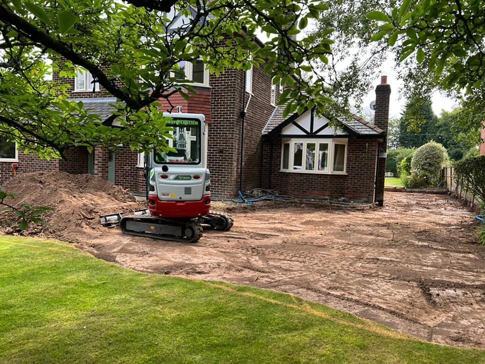 Building & Landscaping Preparation WRAYS PLANT