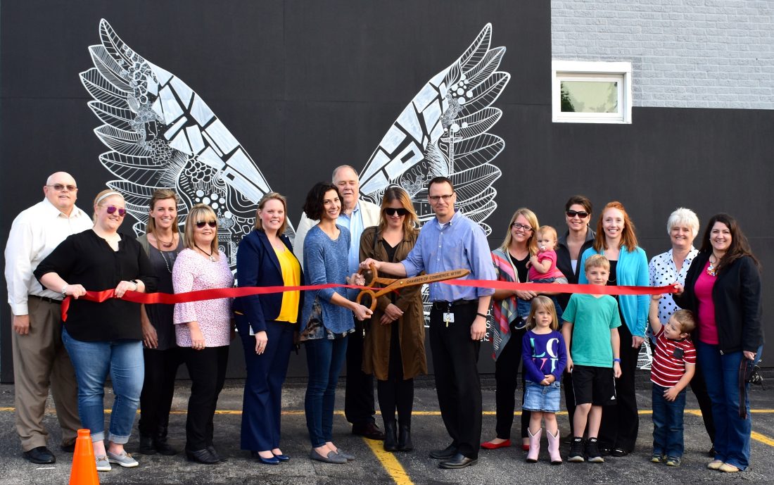 First of three murals unveiled in Greensburg WRBI Radio