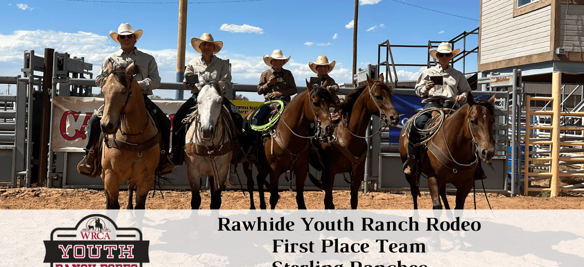 2023 Rawhide Youth Ranch Rodeo Results