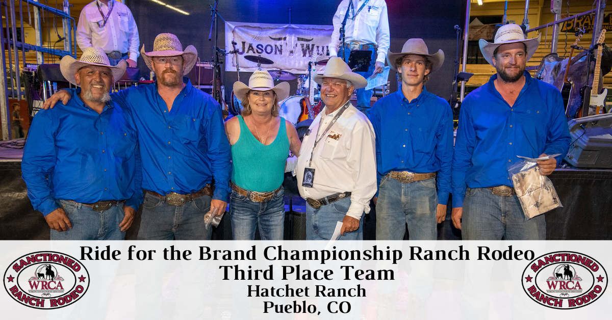 2023 Ride for the Brand Championship Ranch Rodeo Results