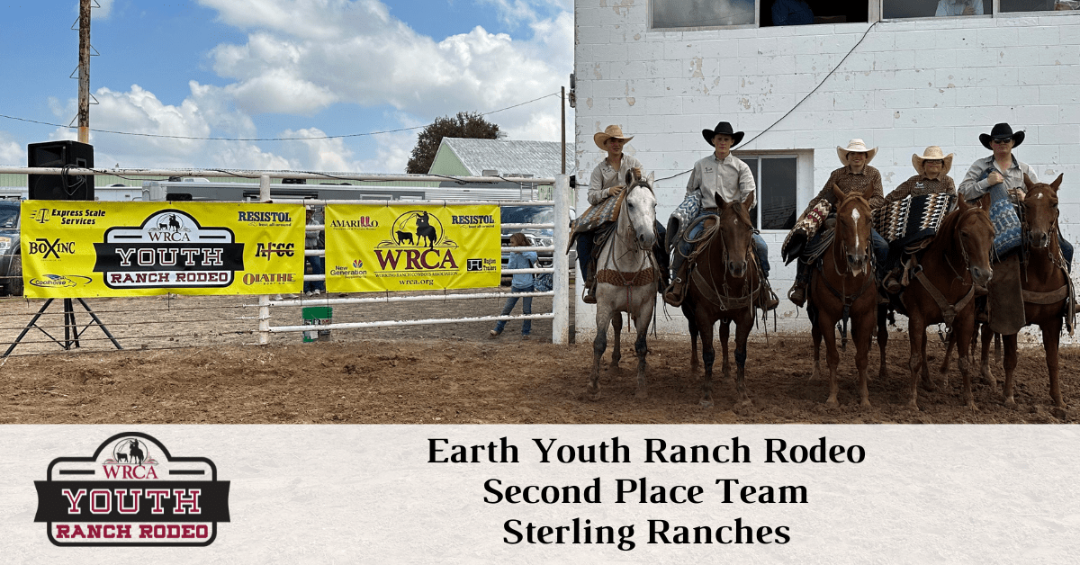 2023 Earth Youth Ranch Rodeo Results