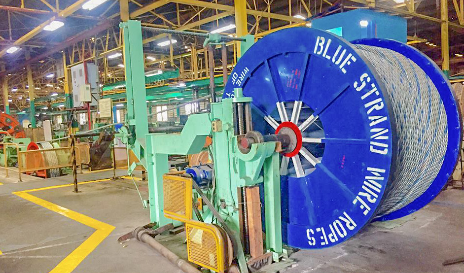 Largest Wire Rope Manufactured by Tonnage at WRCP Wire Rope
