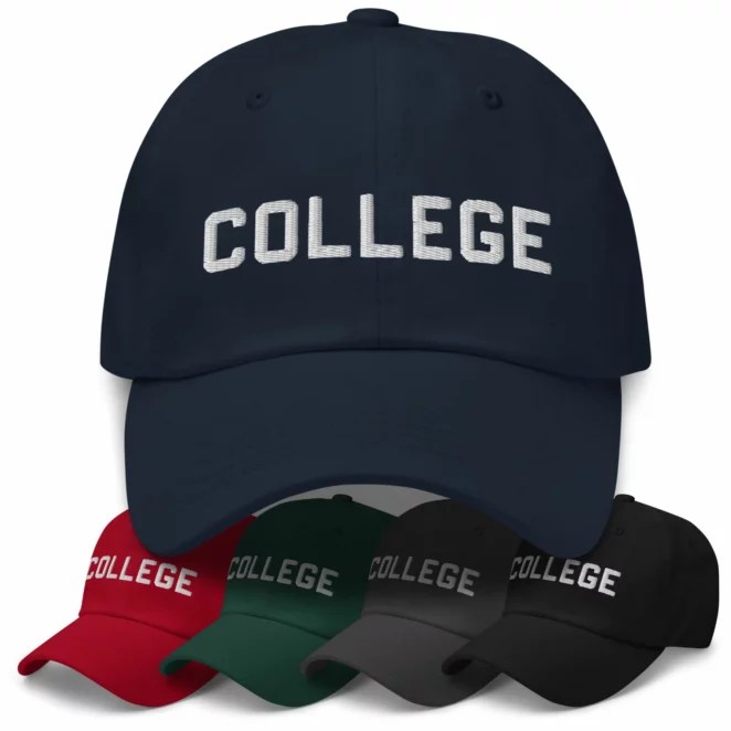 COLLEGE Hat WRDMRK