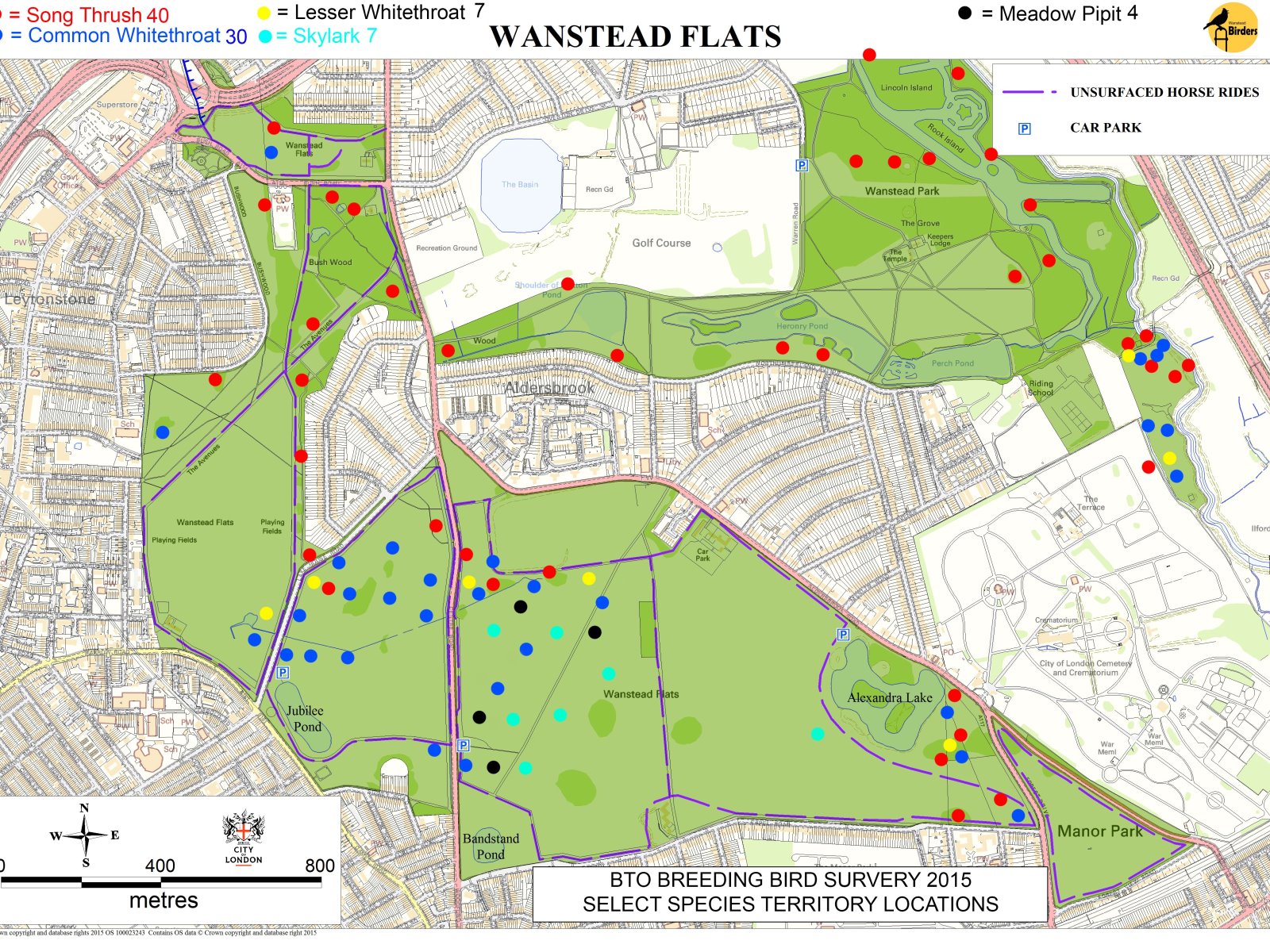 Wanstead Breeding Bird Survey Wren Conservation Group
