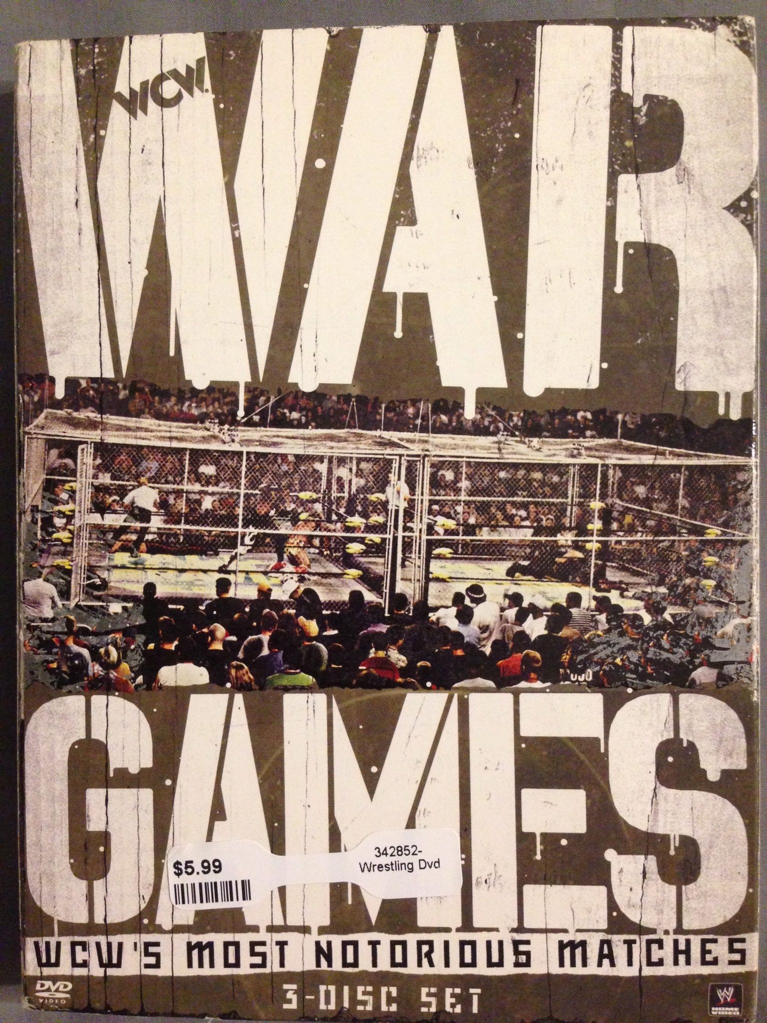 War Games WCW's Most Notorious Matches 3 Disc Set