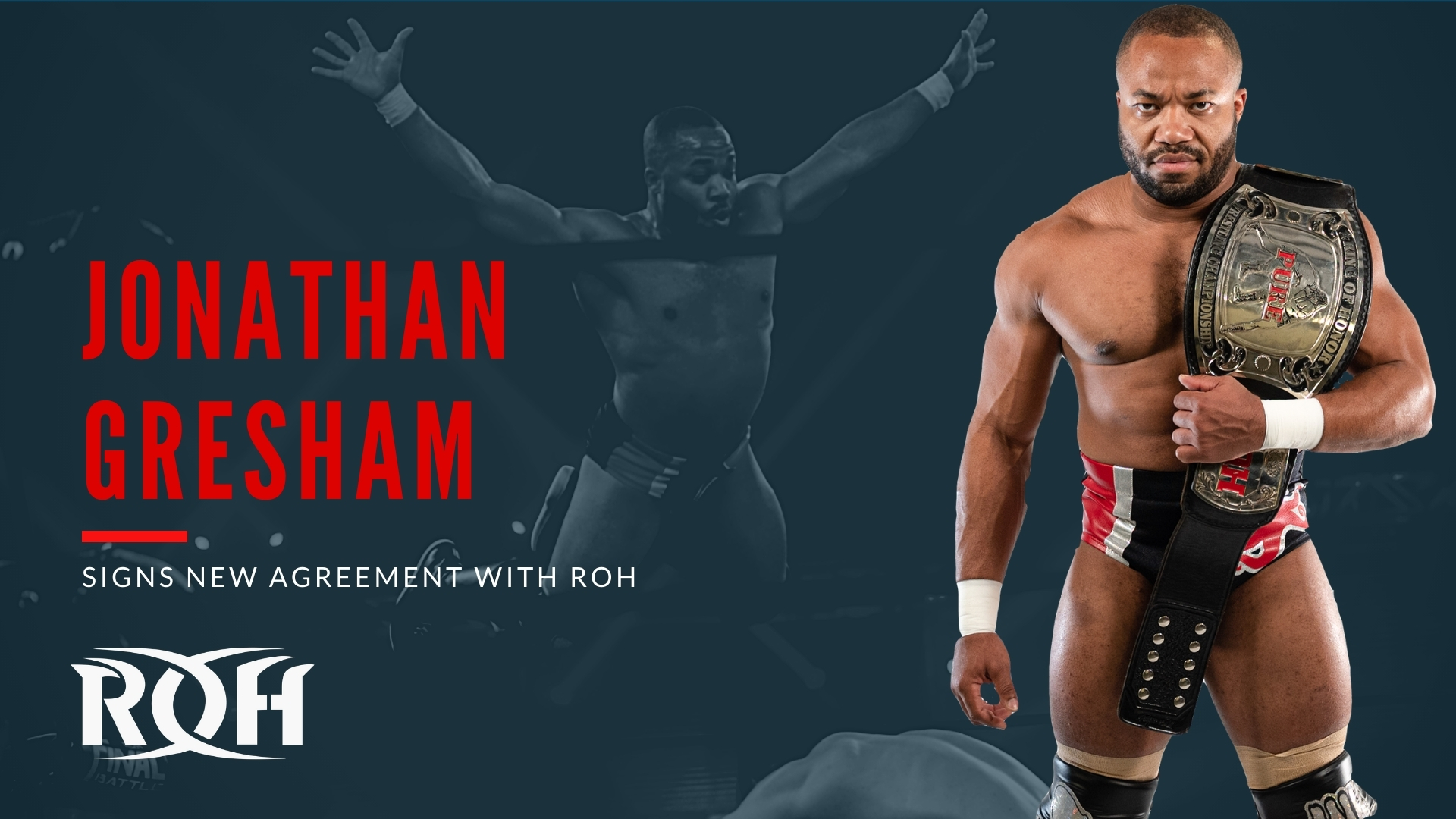 ROH Announces Current Pure Champion Jonathan Gresham Has ReSigned With