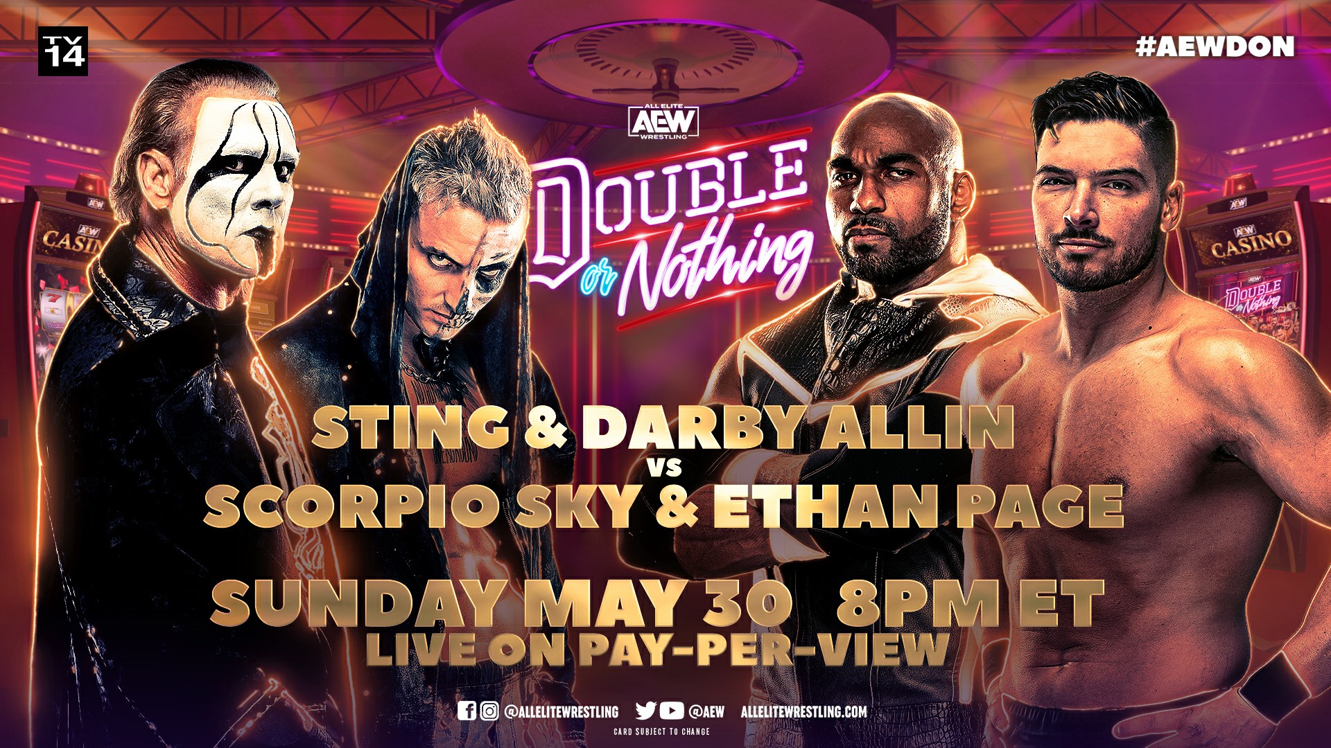 Tag Team Grudge Match Announced For AEW Double Or Nothing