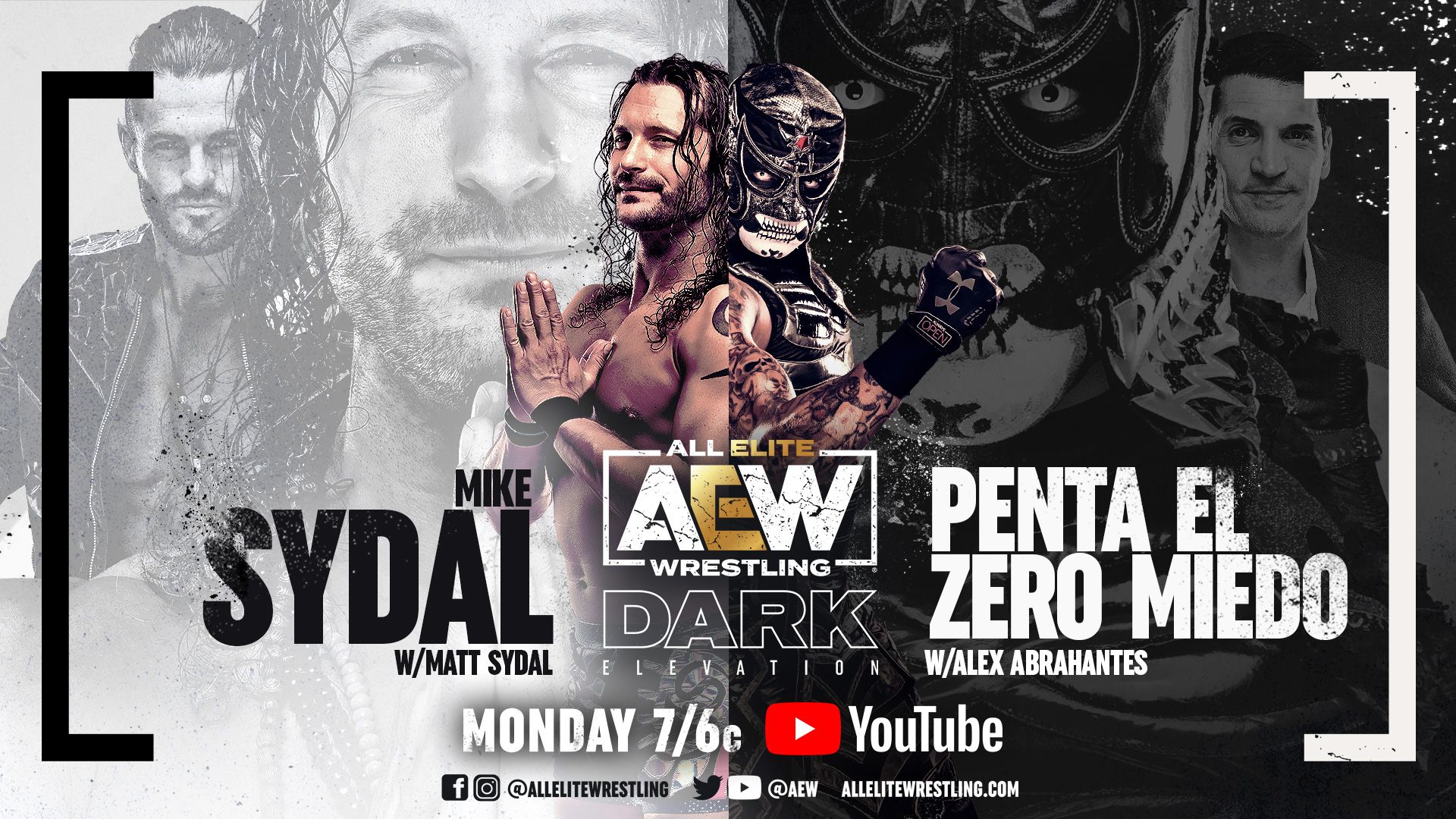 Final Card For Mondays AEW DARK ELEVATION