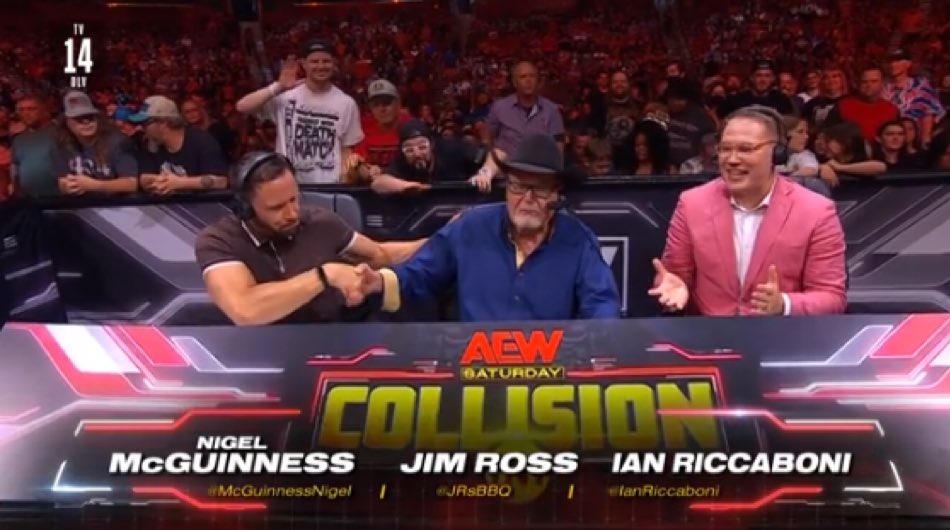 Jim Ross Says He Had A Lot Of Fun Calling The Action At His AEW
