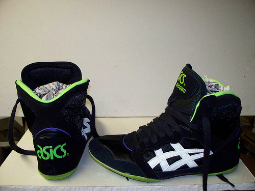 asics split second 9 wrestling shoes