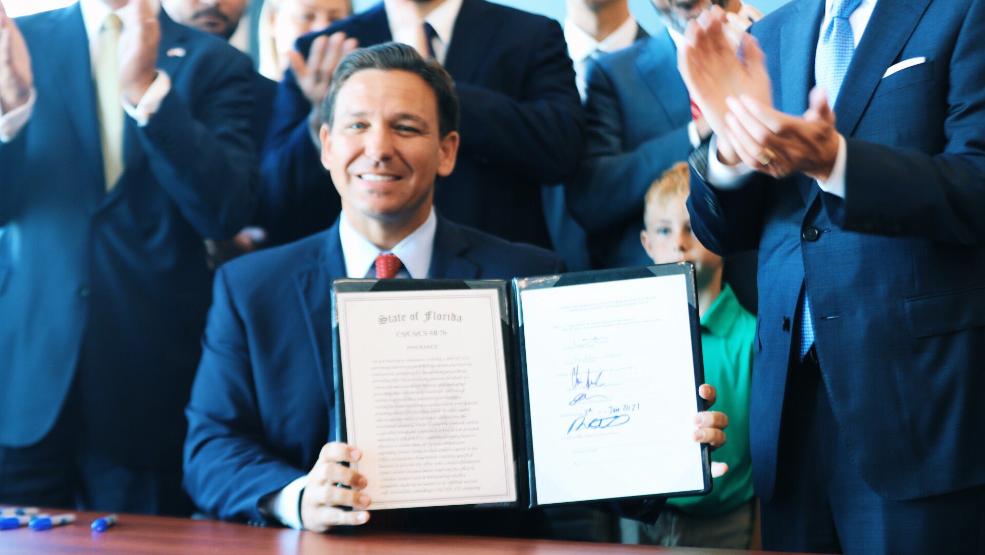 Gov. Ron DeSantis Calling Homeowners Insurance Special Se…