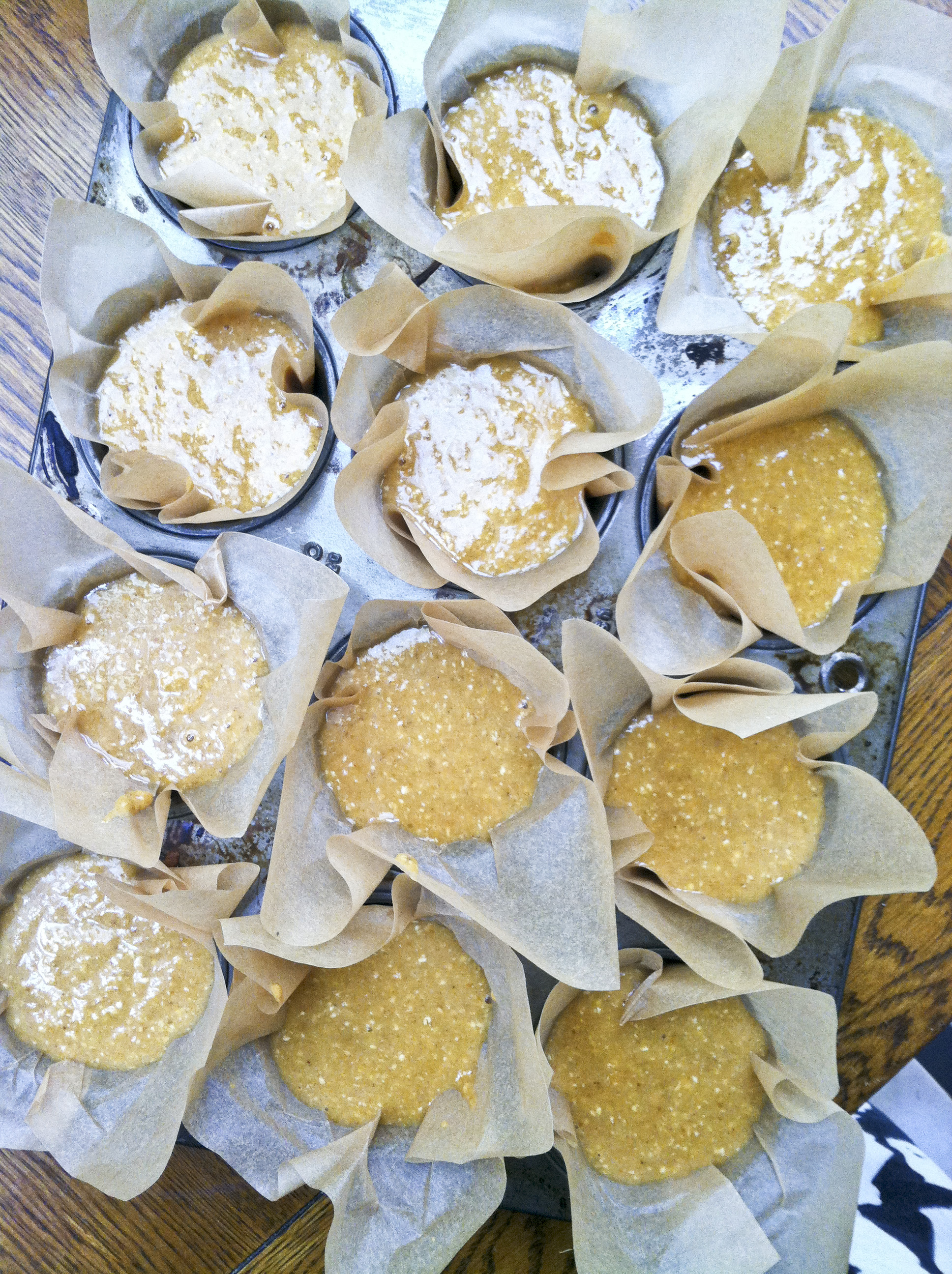 Oatmeal Buttermilk Pumpkin Muffins Artistically Speaking…