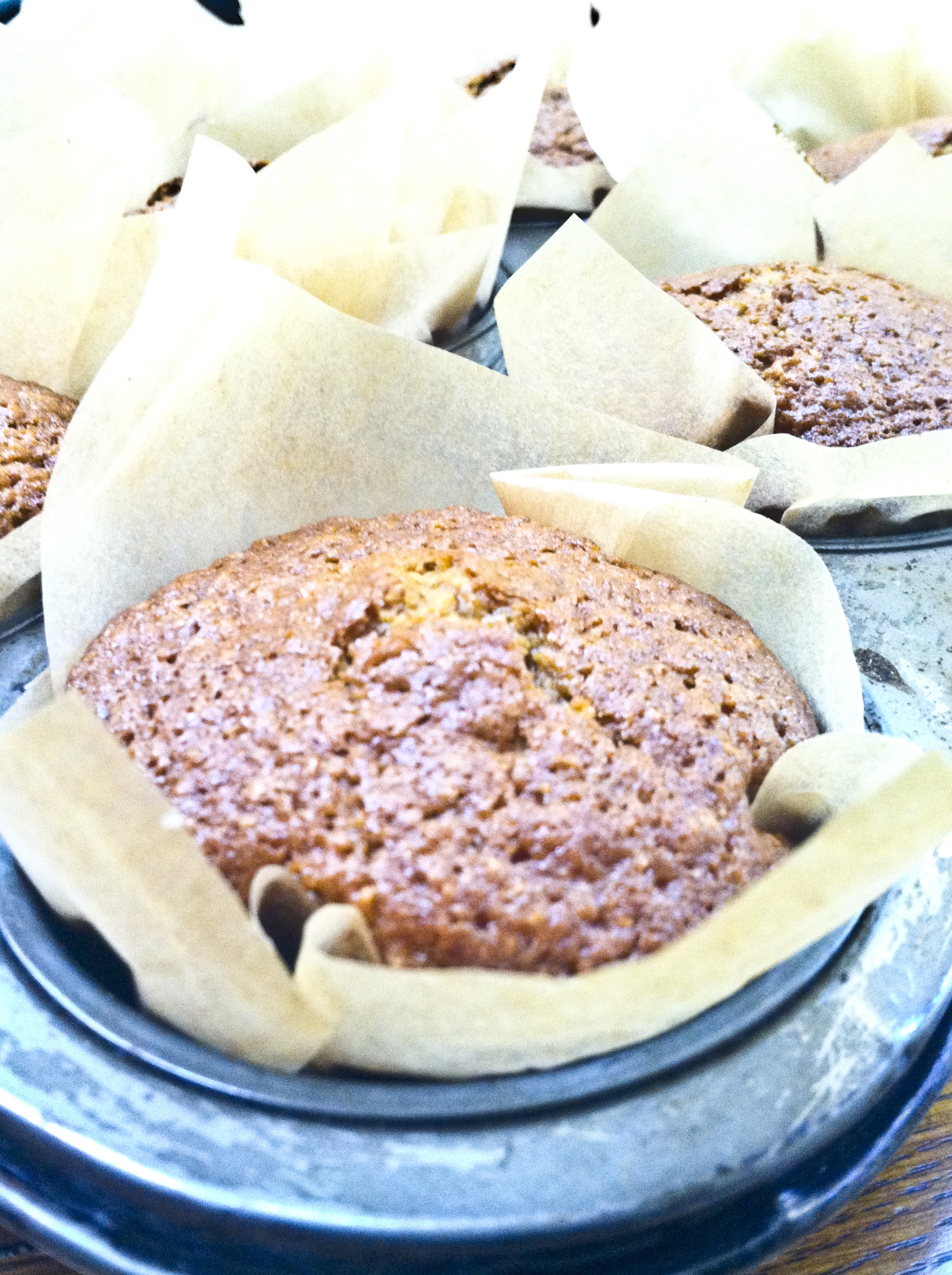 Oatmeal Buttermilk Pumpkin Muffins Artistically Speaking…