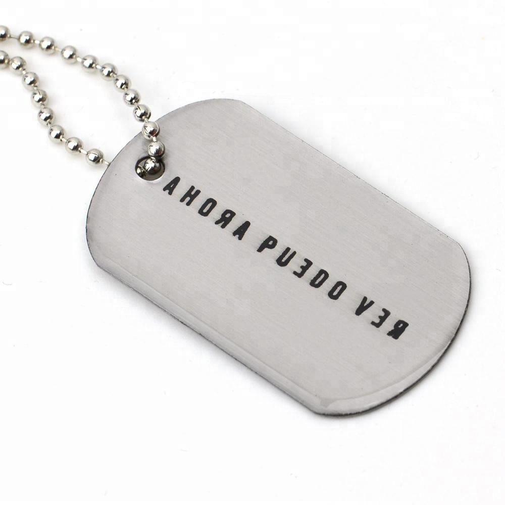 Custom Stainless Steel Dog Tags Wristband Creation