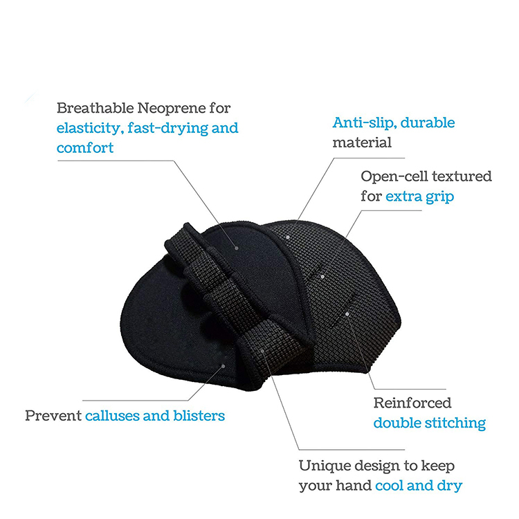 Custom Grip Pads Lifting Gloves Wristband Creation