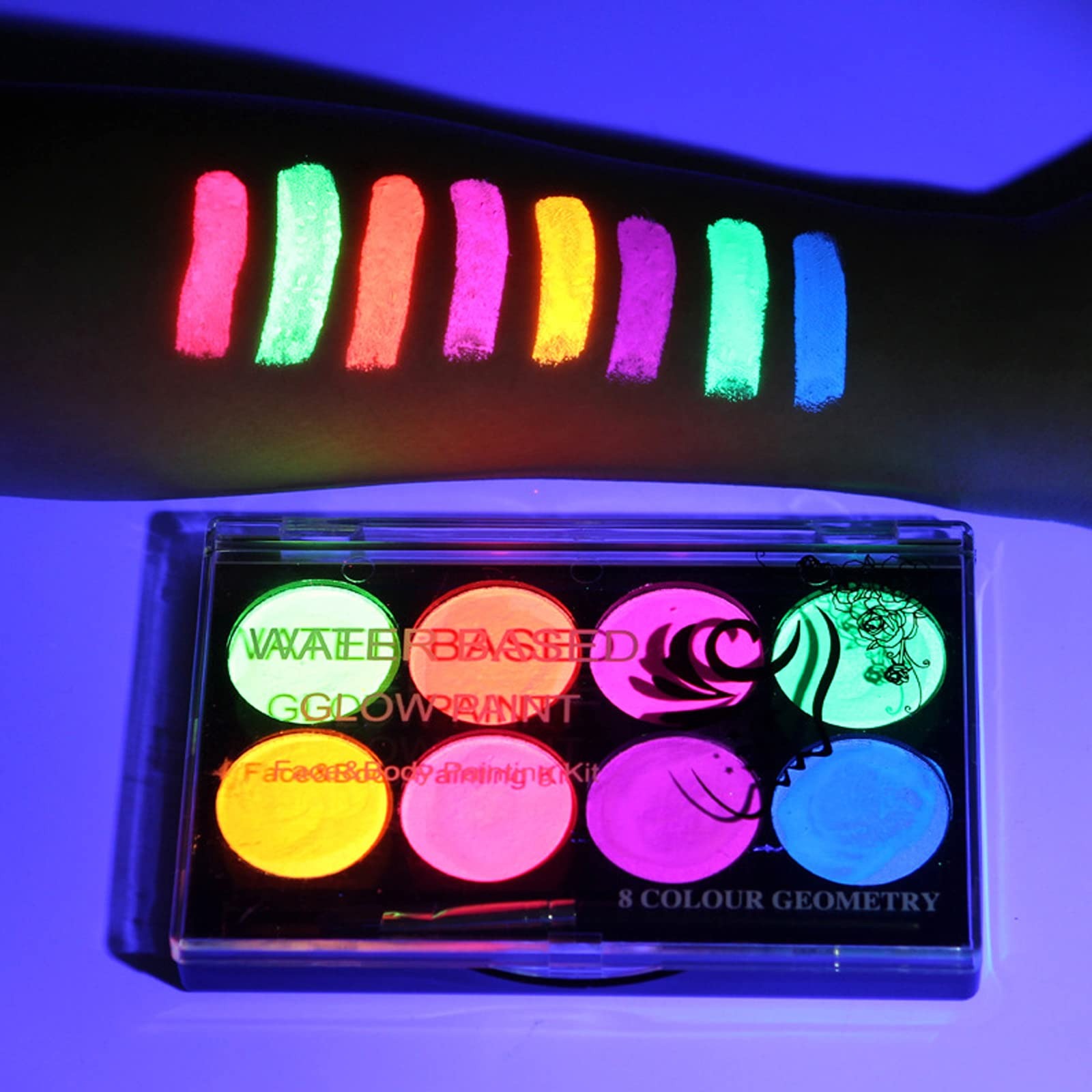 Body Glow Paint I Water Uv Paint Glow in Dark