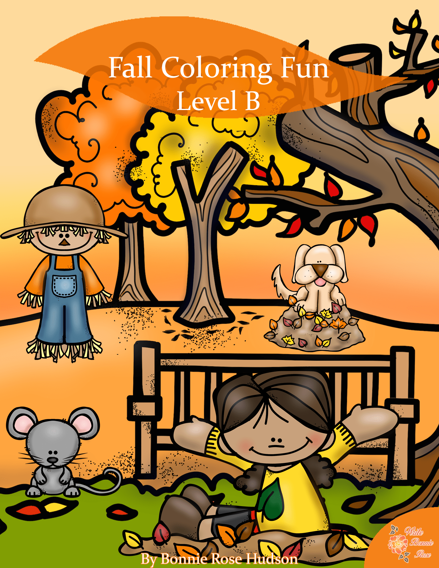 Fall Coloring Fun Level B