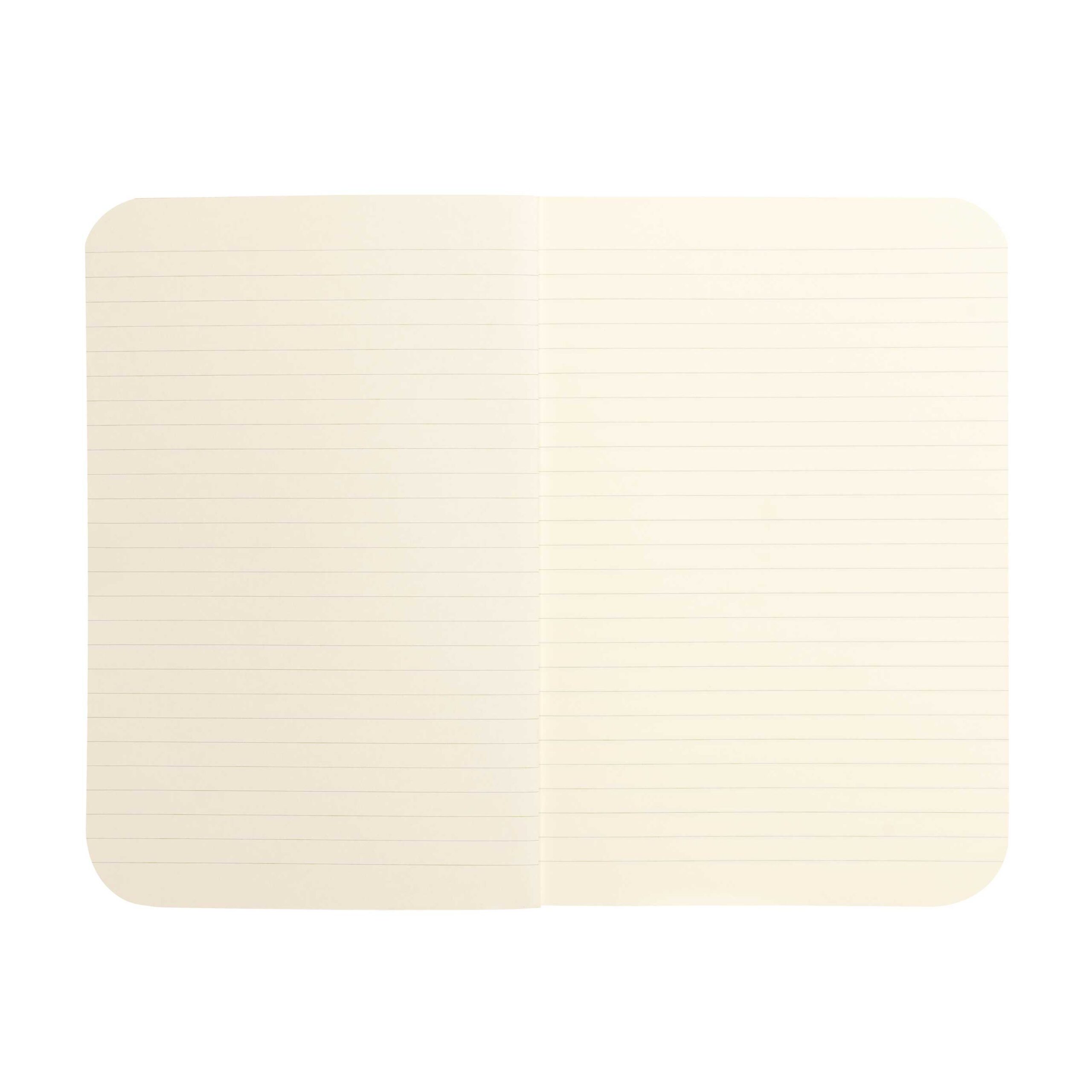 Grey Ruled Notebook Write Concept