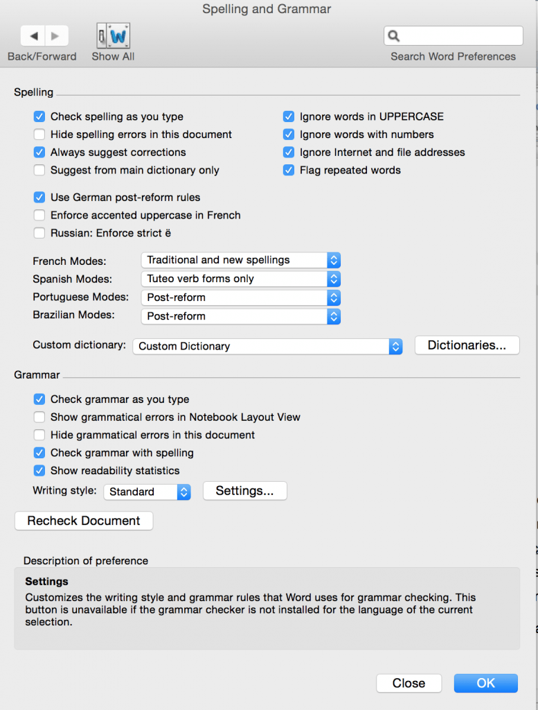Check readability in word for mac rtstrack