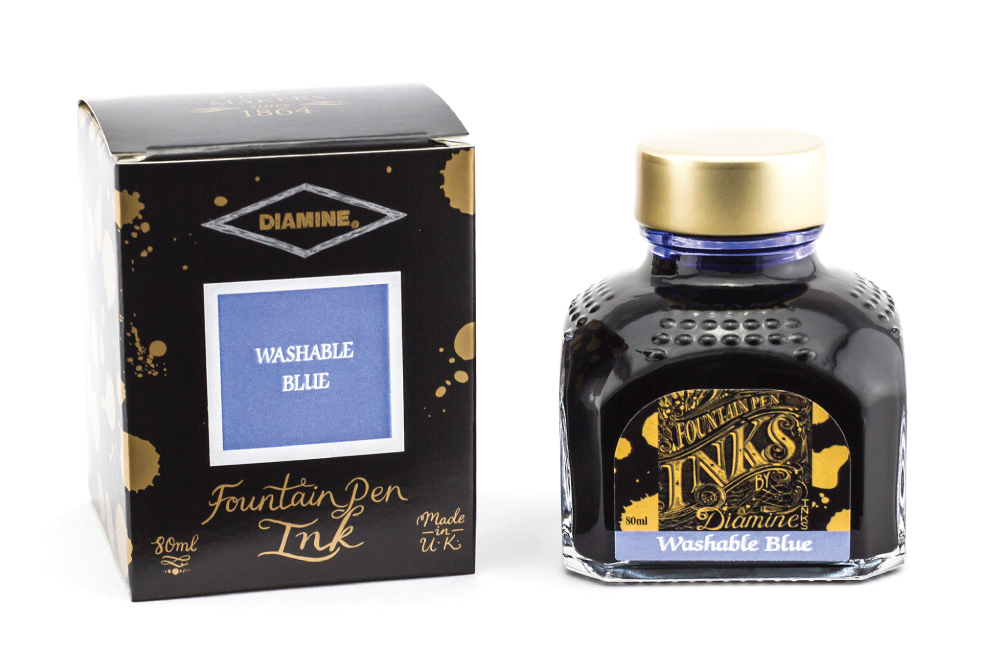 Diamine Fountain Pen Ink Washable Blue Available at Write Gear