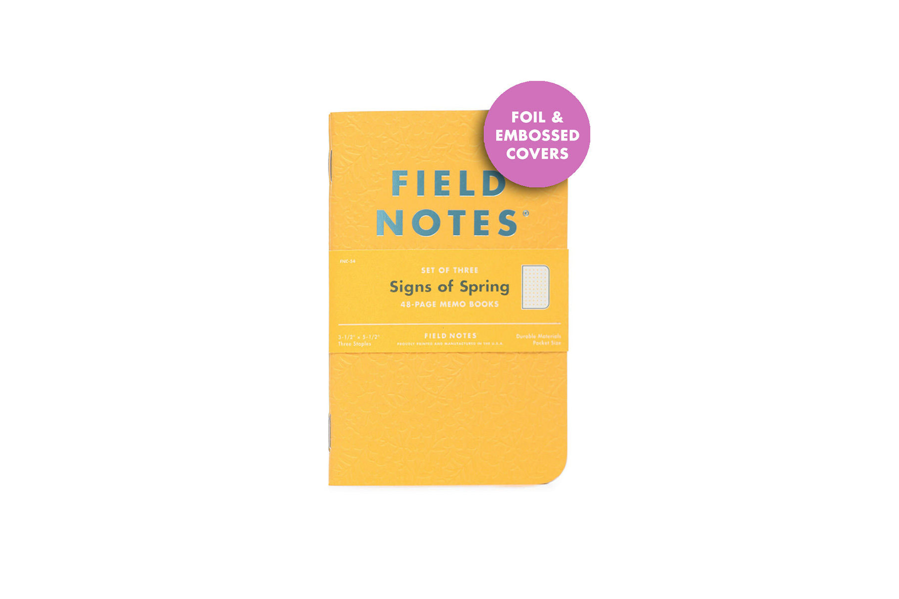 Field Notes Signs of Spring Write GEAR