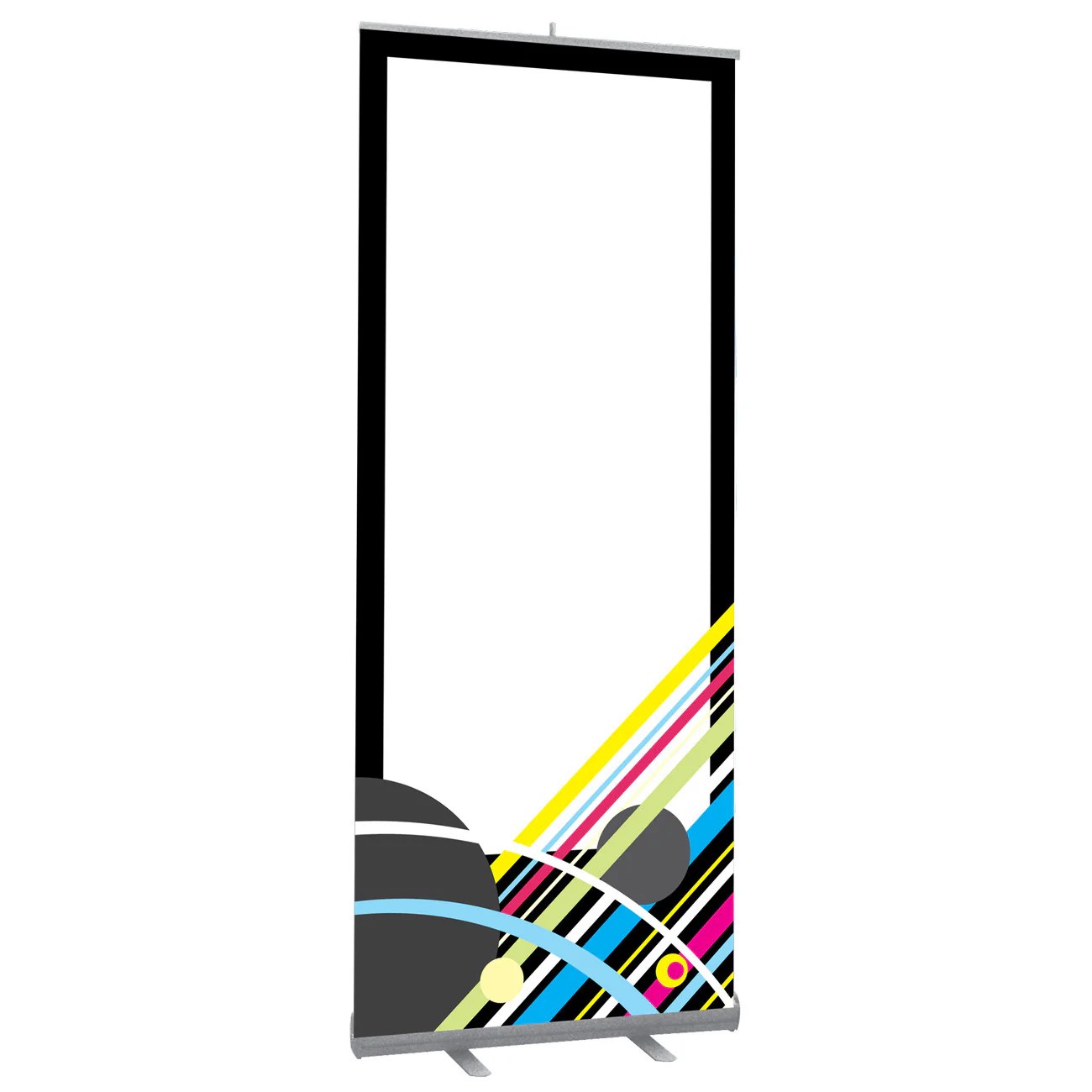 Dry Erase Pop Up Banner Retractable White Board Banner Write It