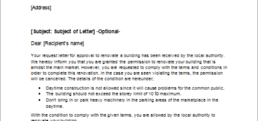 Request Letter for a Copy of Birth Certificate
