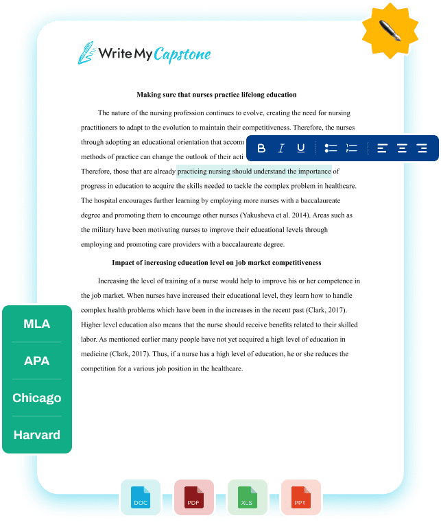 Nursing Capstone Project Writing Service Affordable Help Online