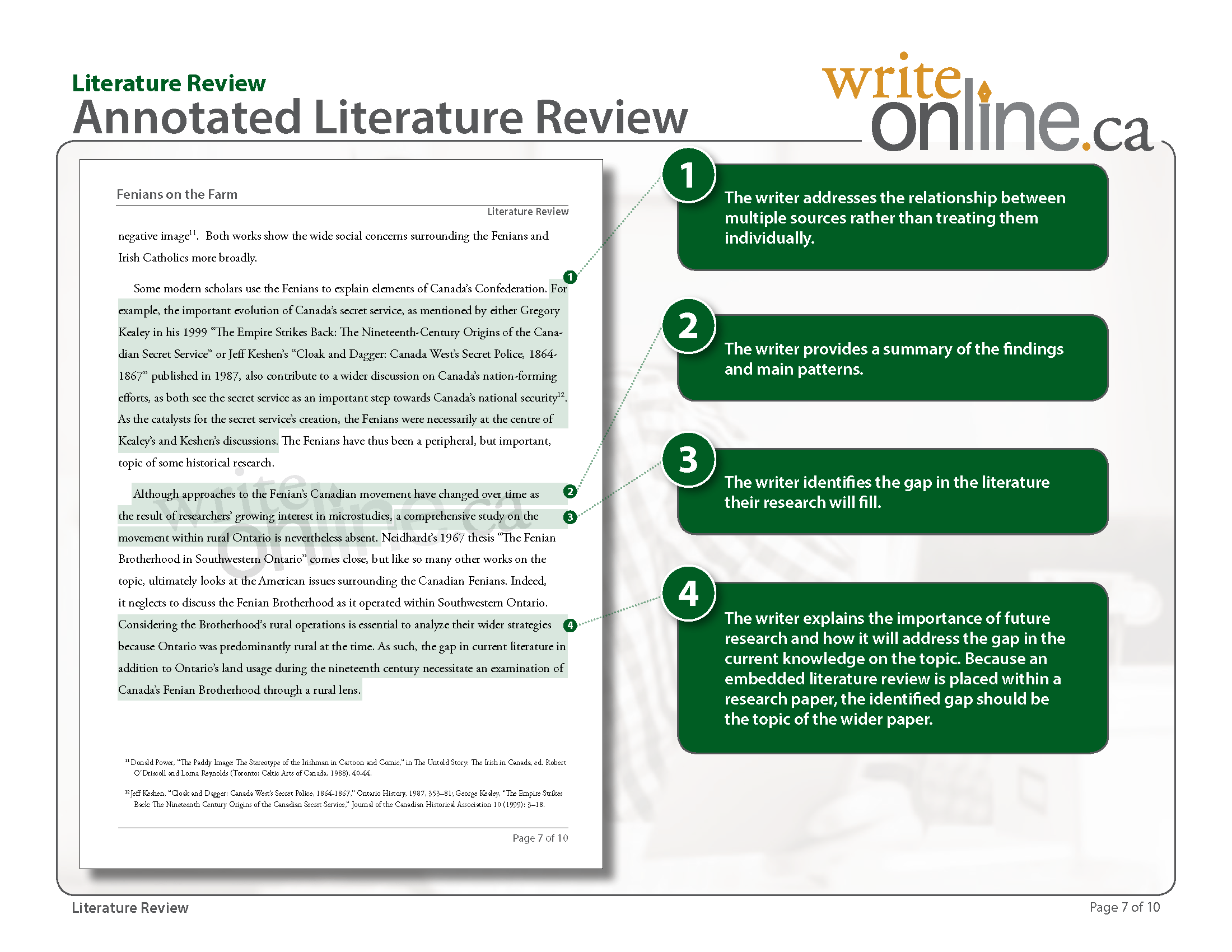 Write Online Literature Review Writing Guide Parts of a Literature
